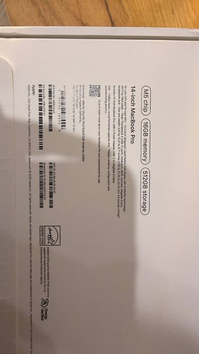 MacBook PRO 14inch 16/512