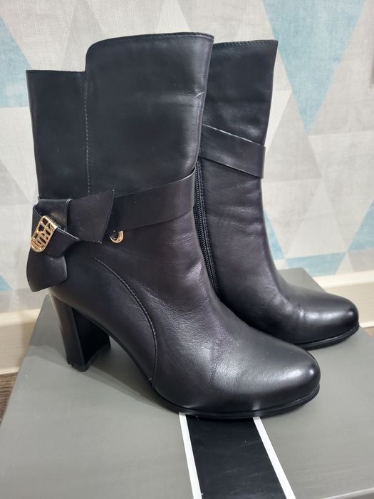 Продаются кожаные полусапожки