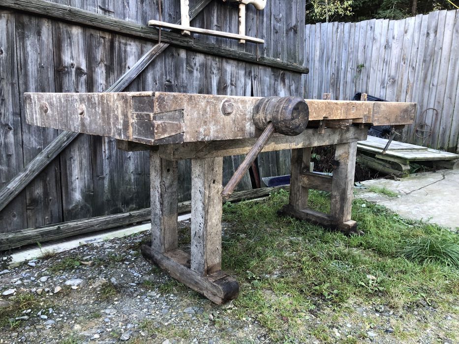 Banc de tâmplârie vechi