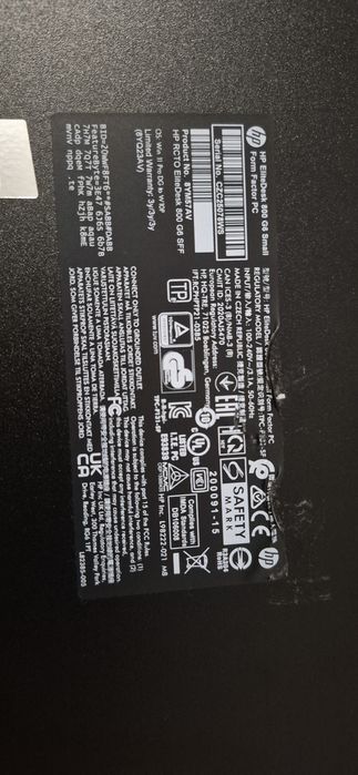 sistem PC complet HP