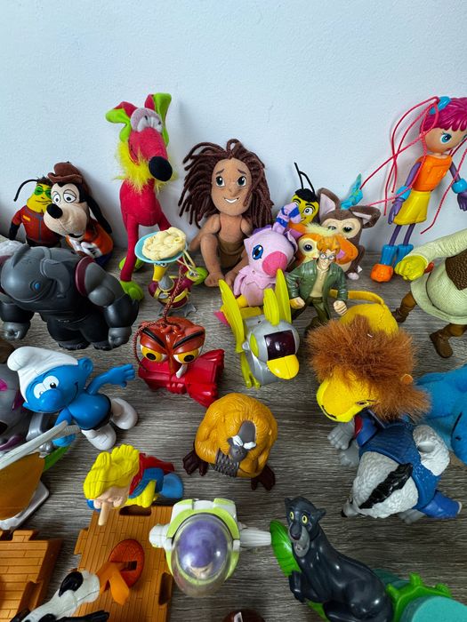 Голяма колекция 60+ McDonald’s Happy Meal играчки – ретро фигурки