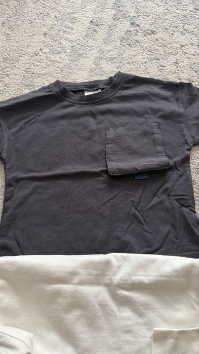 Camasa H&M aproape noua + 4 tricouri zara marime 9-12 luni