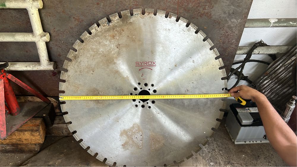 Disc diamantat pentru taiat beton armat