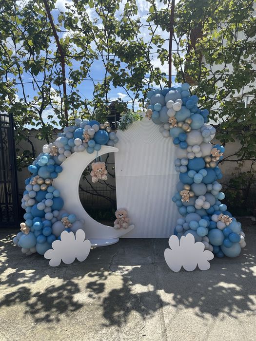 Arcada baloane/Oglinda foto/Photocorner floral/Aripi inger