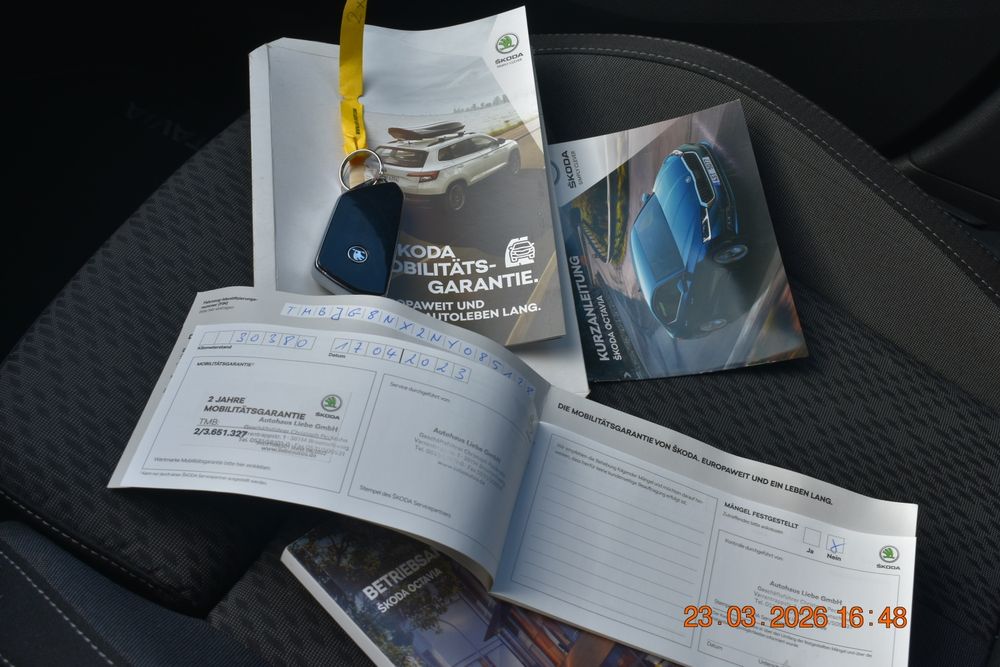 Skoda Octavia 2.0 dsg Masaj Head-Up Matrix Camera Blind spot