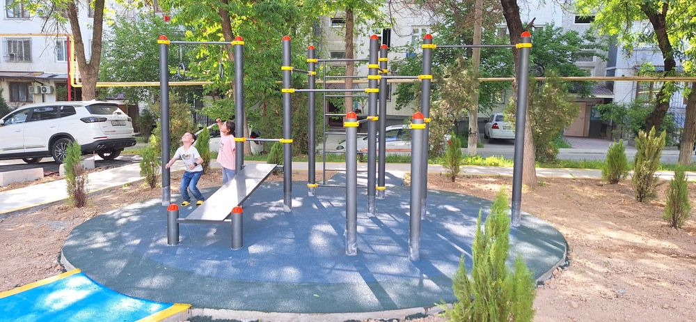 Строительство детских площадок, воркаут, мини стадион, благоустройство