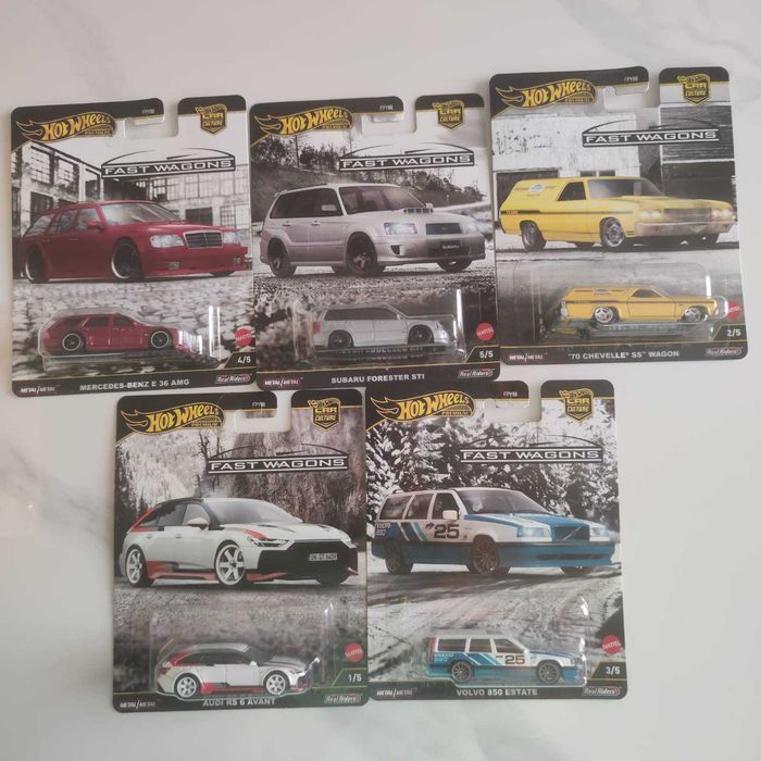 Hot Wheels Premium Fast Wagons