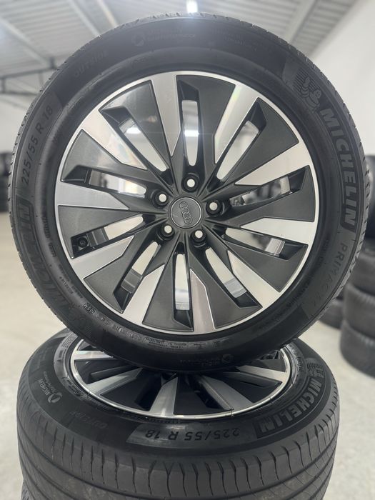 Jante Audi A6 C7 C8 R18 Originale Michelin de vara 80%