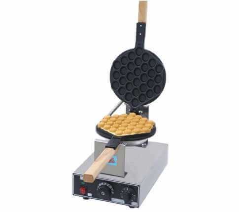 Професионален гофретник за Bubble Waffle гофрети + Подарък