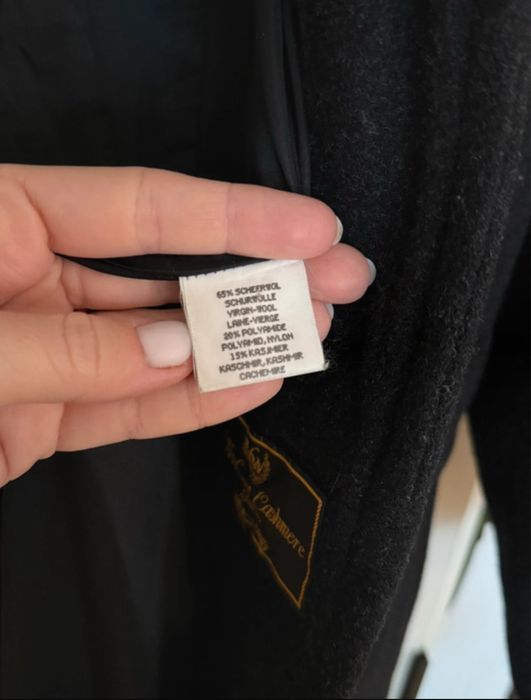 Palton superb - lana si casmir