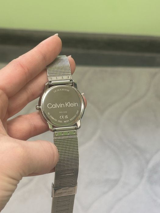 Дамски сребрист часовник Calvin Klein
