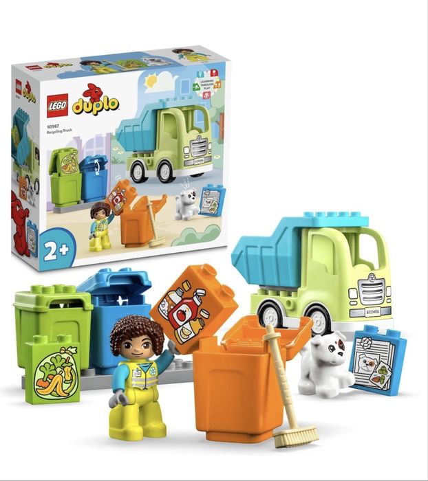 Lego duplo set 10987 - masina de gunoi