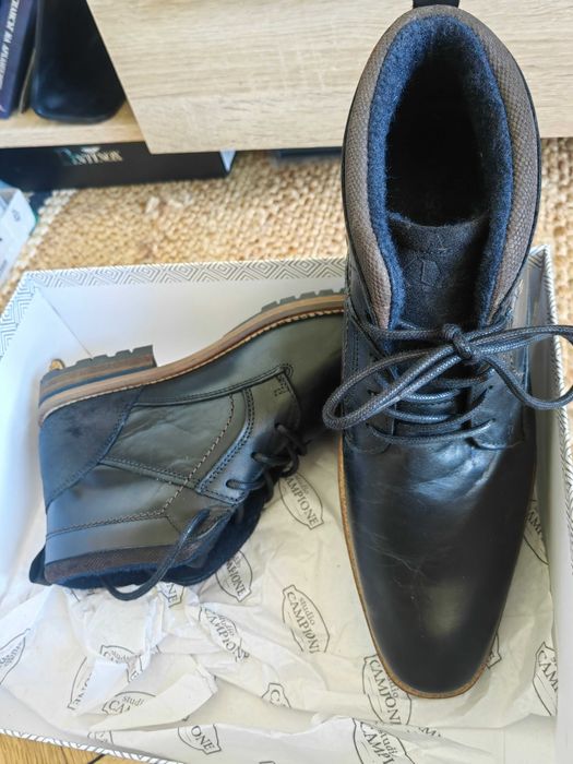 Обувки/боти естествена кожа