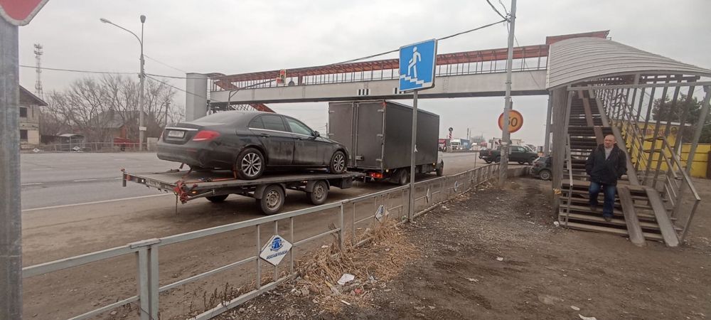 Прицеп двухосный площадка