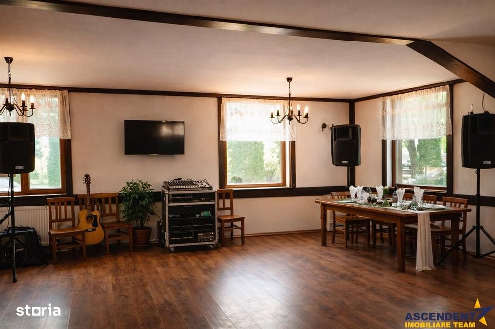 3D! La DN, Spatiu restaurant comercial activitati divertisment Halchiu