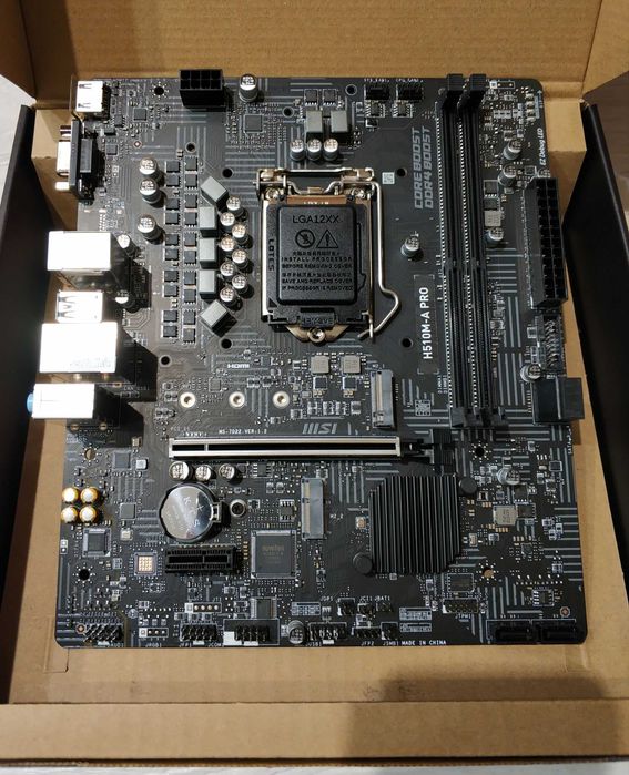 MSI H510 + i5 10400F  + ОЗУ 16Gb