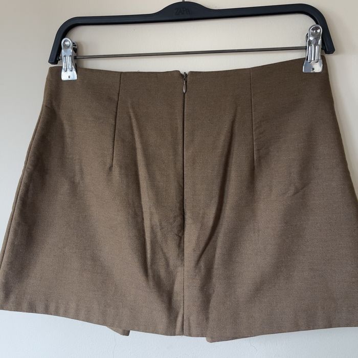 Дамска кафява пола