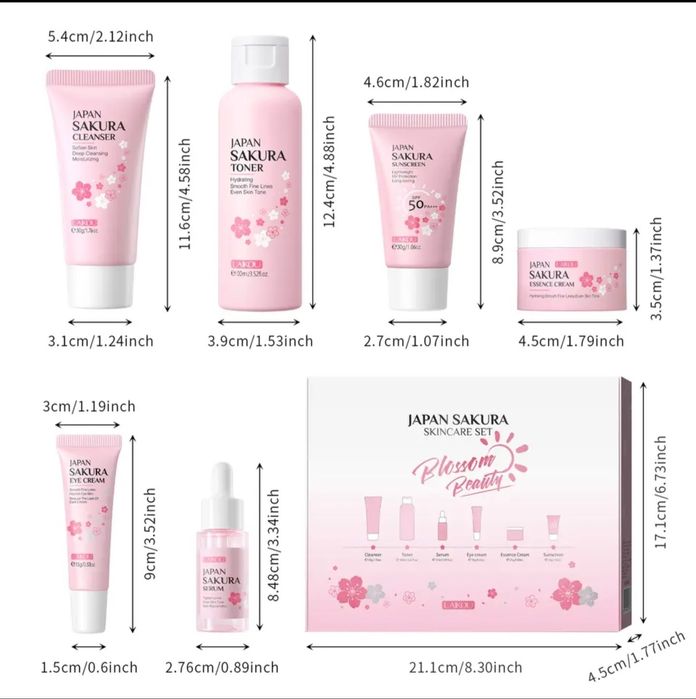 6 шт. Крем для ухода за кожей