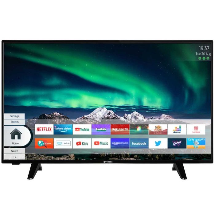 TV LED 109 cm - Smart / Wi-fi + suport perete