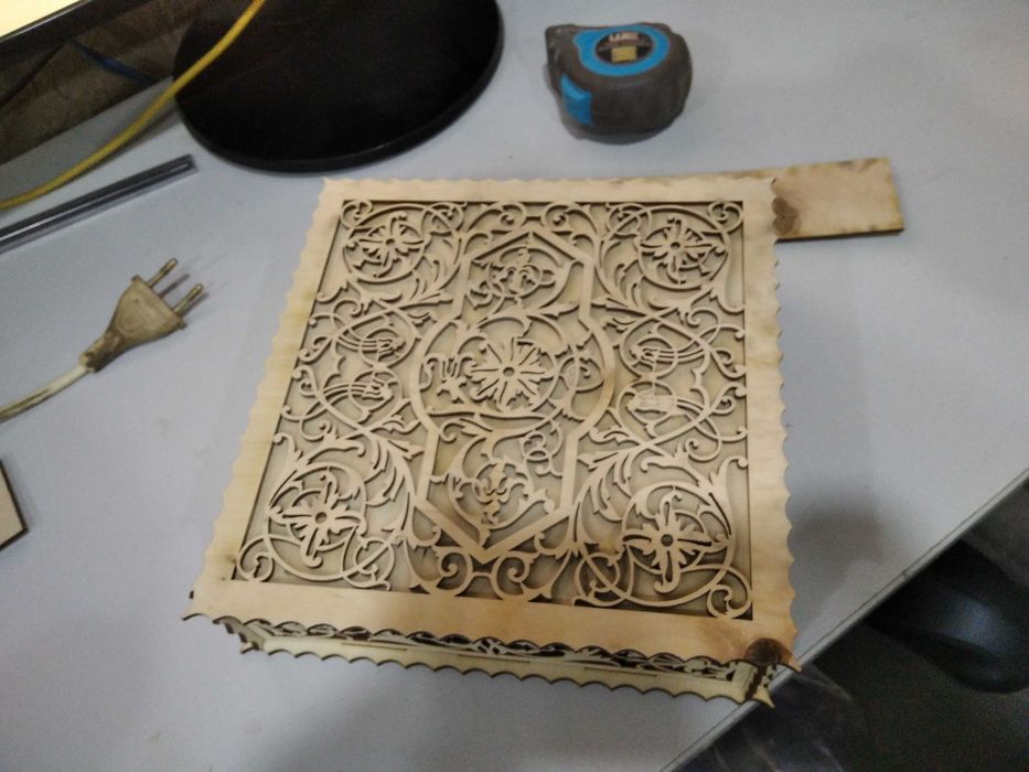 Лазерная резка Оптом! ( шкатулки, коробки  итд) лазер co2 услуга laser