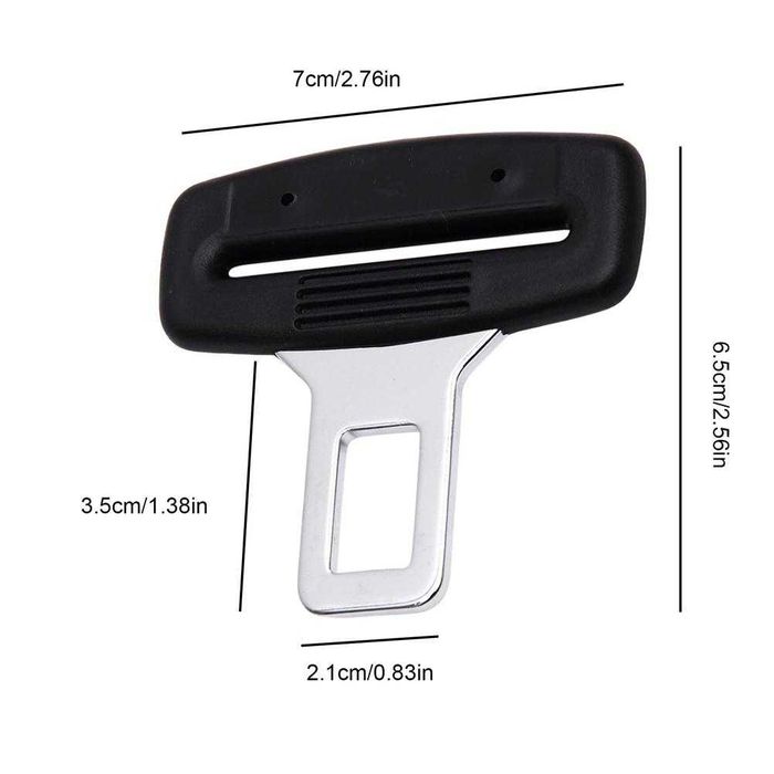 Комплект 2 броя универсални закопчалки за автомобилен колан