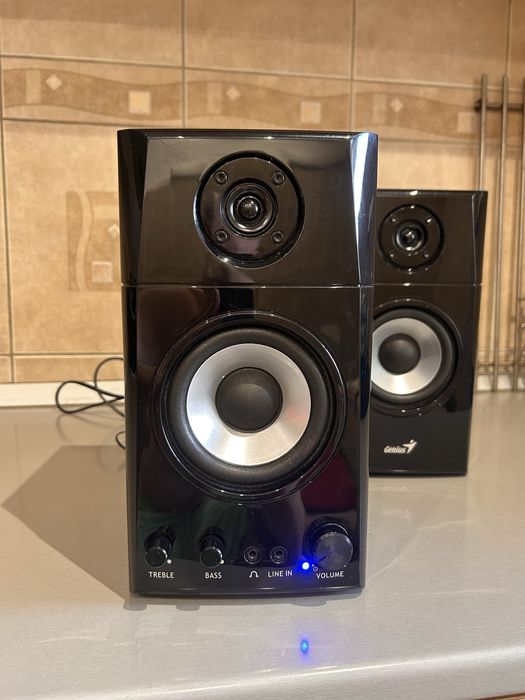 Boxe Active Genius 30W LEMN - Reglabile