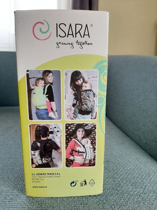 Vând port bebe ergonomic ISARA