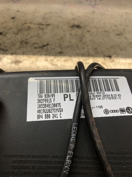 airbag scaun stanga fata audi a3 8p 2009