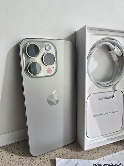 Iphone 15 pro 256 gb состояние нового