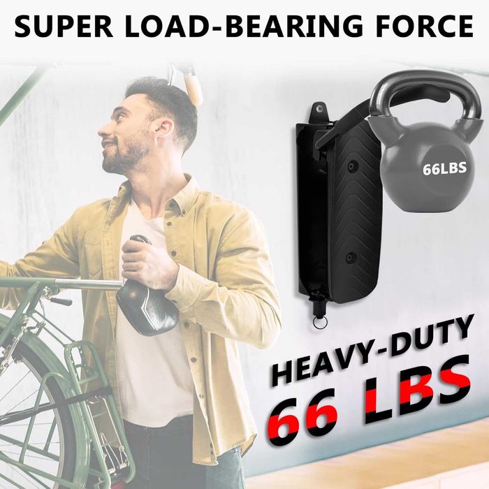 Suport de perete biciclete, unelte, monTEK Swivel Bike, pliabil