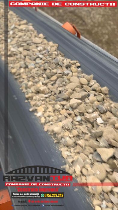 Piatra concasata /Sparta de rau 0-63 Drumuri/Parcari