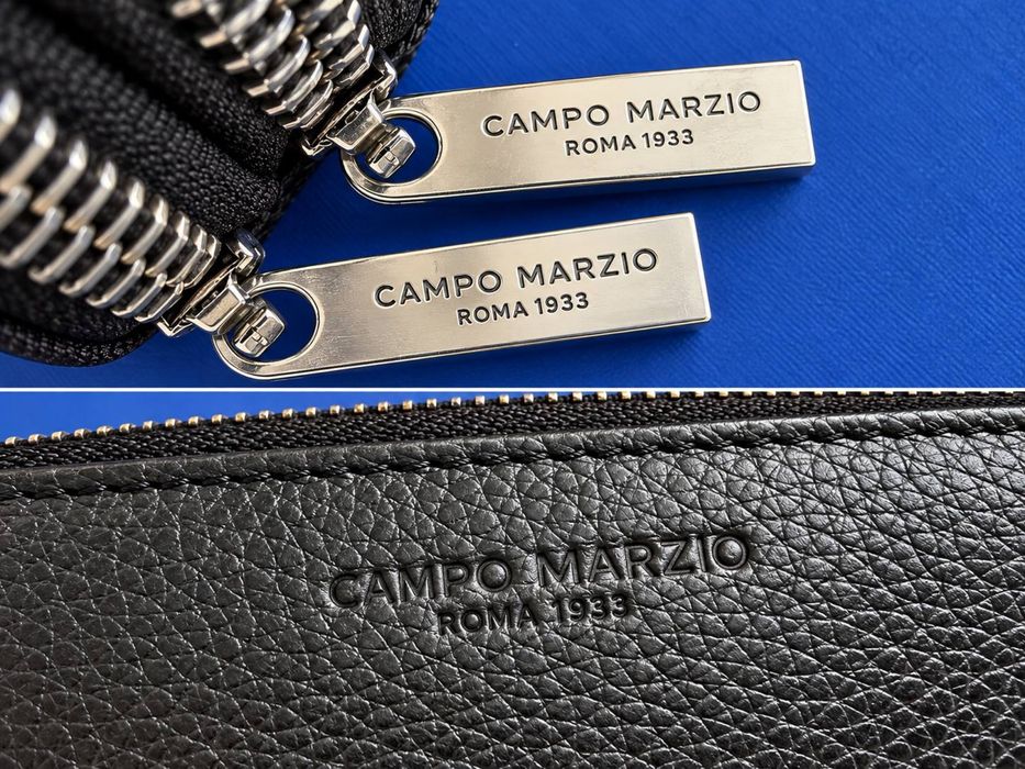 Кожаное портмоне Campo Marzio черное