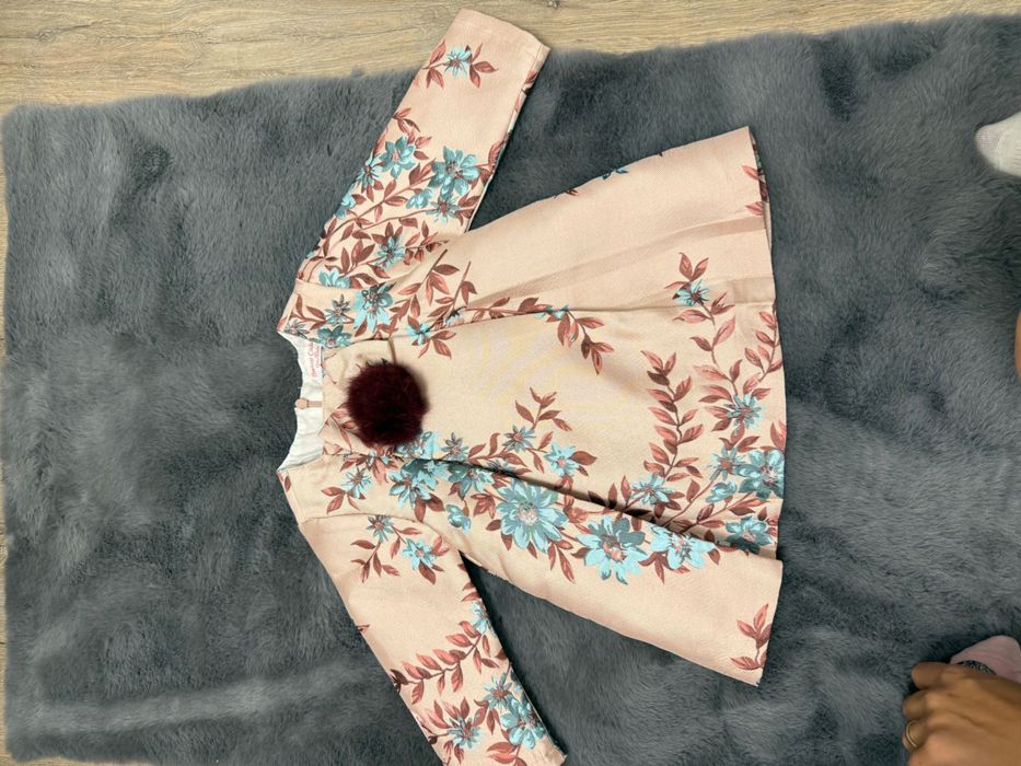 Rochie superba Neuves Couture Anglia 12 luni, 80 cm