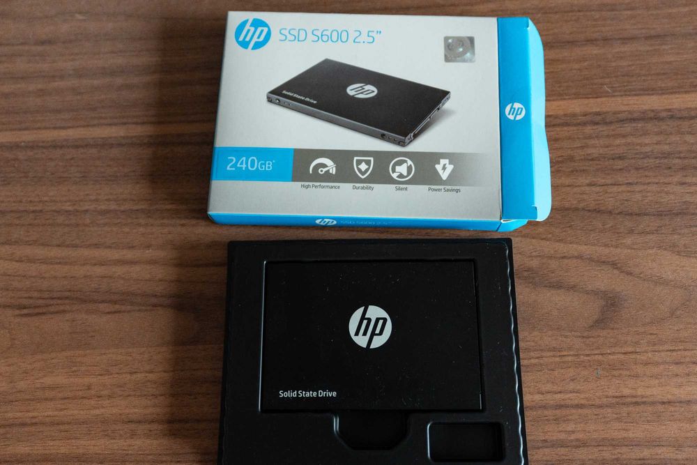 SSD HP S600 240GB 2.5” SATA – ca nou, in cutie originală