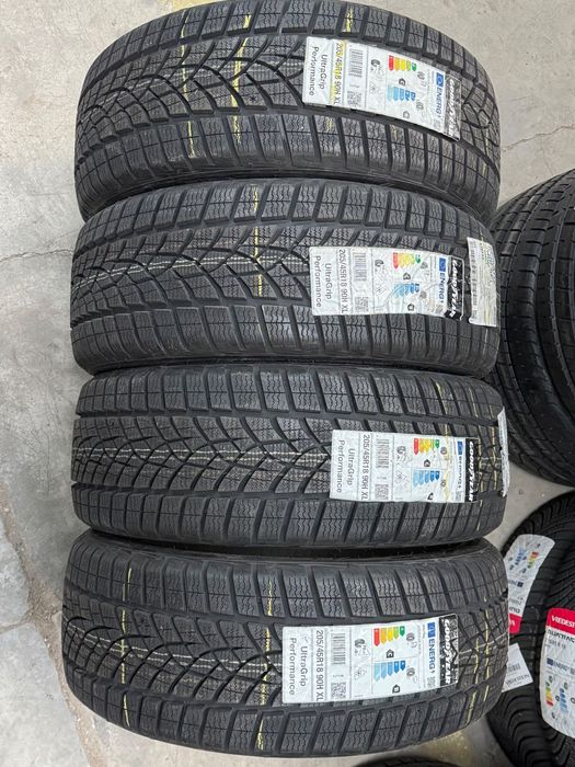 Vând 4 anvelope 205/45/18 goodyear de iarnă noi