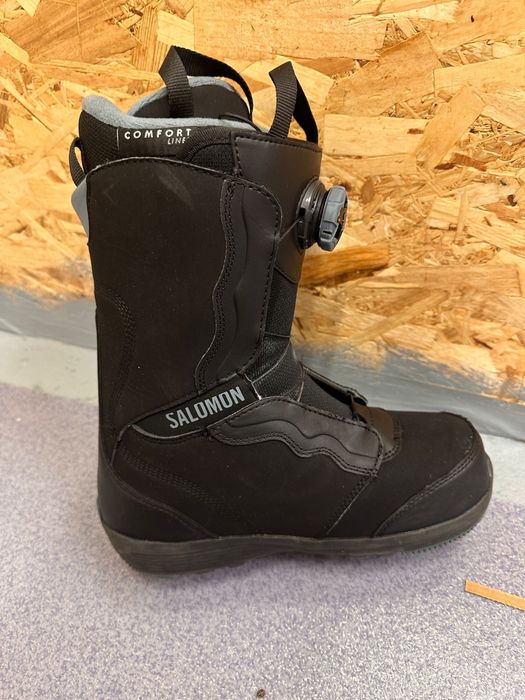 Set snowboard – Salomon + Burton (placă, boots, legături)