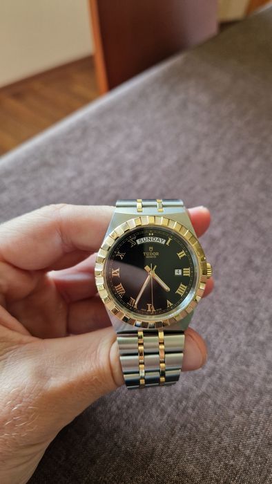 Tudor Royal 18ct Gold Automatic Swiss/Тудор Роял 18к.злато-Автоматичен