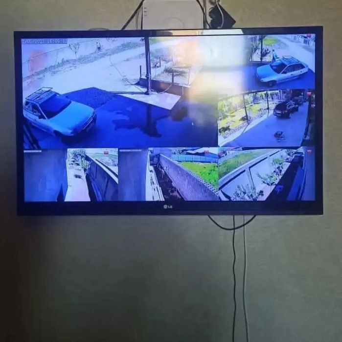 Установка видеонаблюдения  г.Шымкент