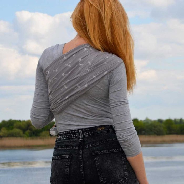 Муселинов слинг с халки Nashsling | Ринг слинг от памук - Soft