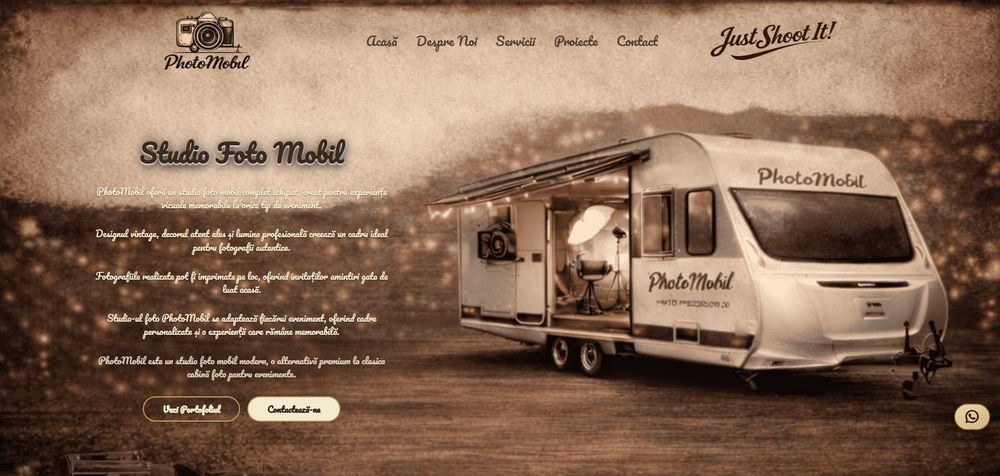 Website Custom | Foto & Promoționale | Sibiu