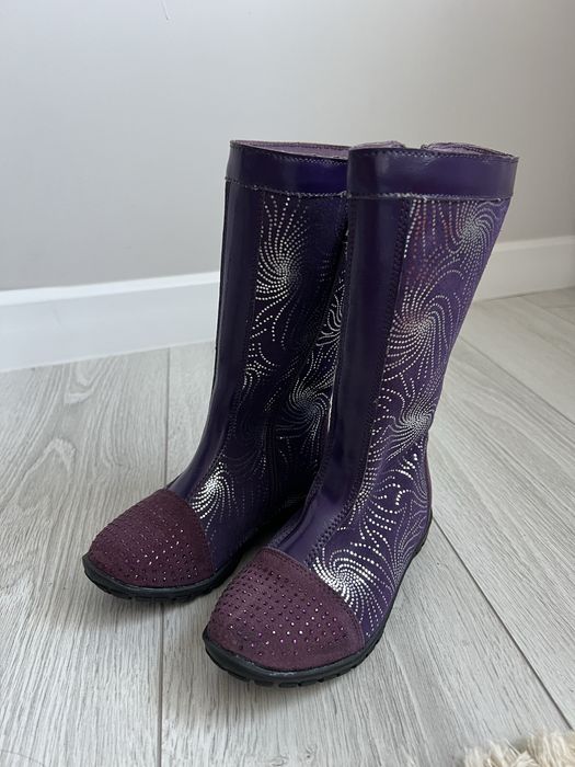 Сапоги для девочек ( натуралка)