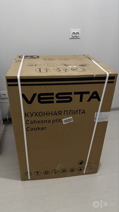 Новая газовая плита VESTA Vesta G AGM (4 конфорки)