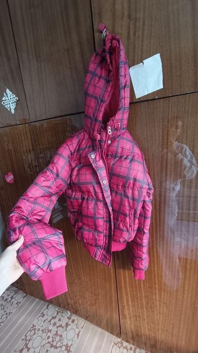 Зимно късо дамско яке