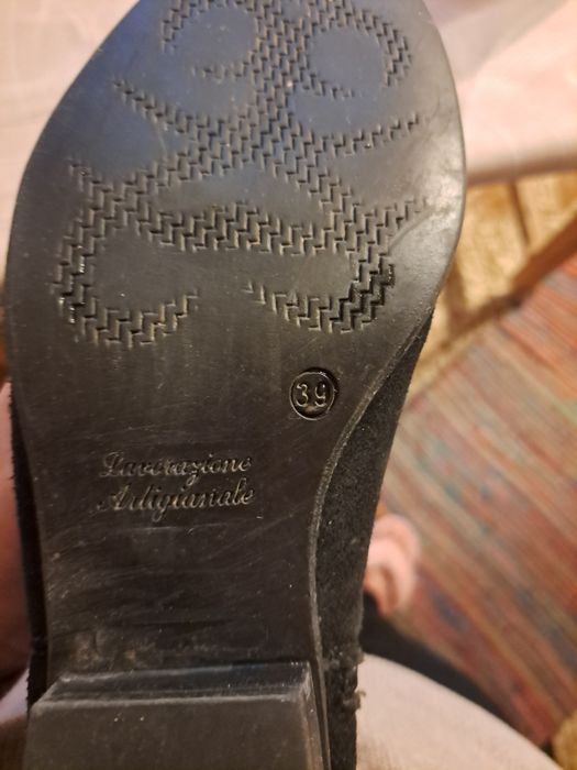 Cizme peste genunchi piele intoarsa