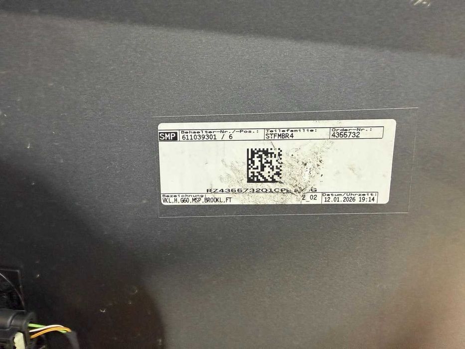 Bară spate BMW SERIA 5 G60 M-pachet completă