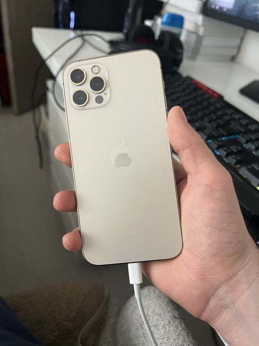 iphone 12 pro gold impecabil