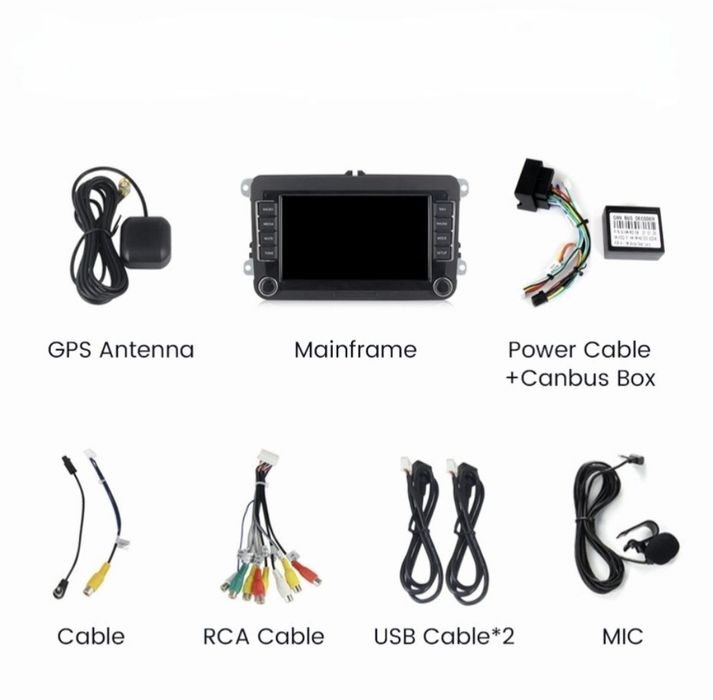 Navigatie Android VW Passat Golf 5 6 Jetta Touran Polo Tiguan GPS