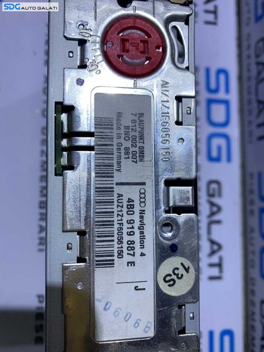 Unitate Navigatie Audi A6 C5 2001 - 2005 Cod 4B0919887E [L5583]