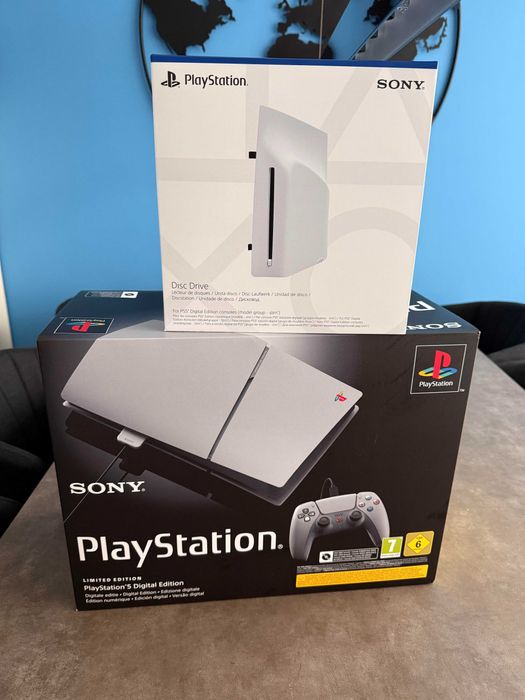 PS5 SLIM disc 30th Limited+ много игри ТОП