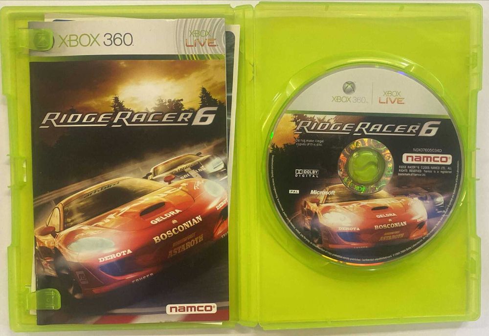 Игра за Xbox 360 Ridge Racer 6 Xbox One, Xbox Series X